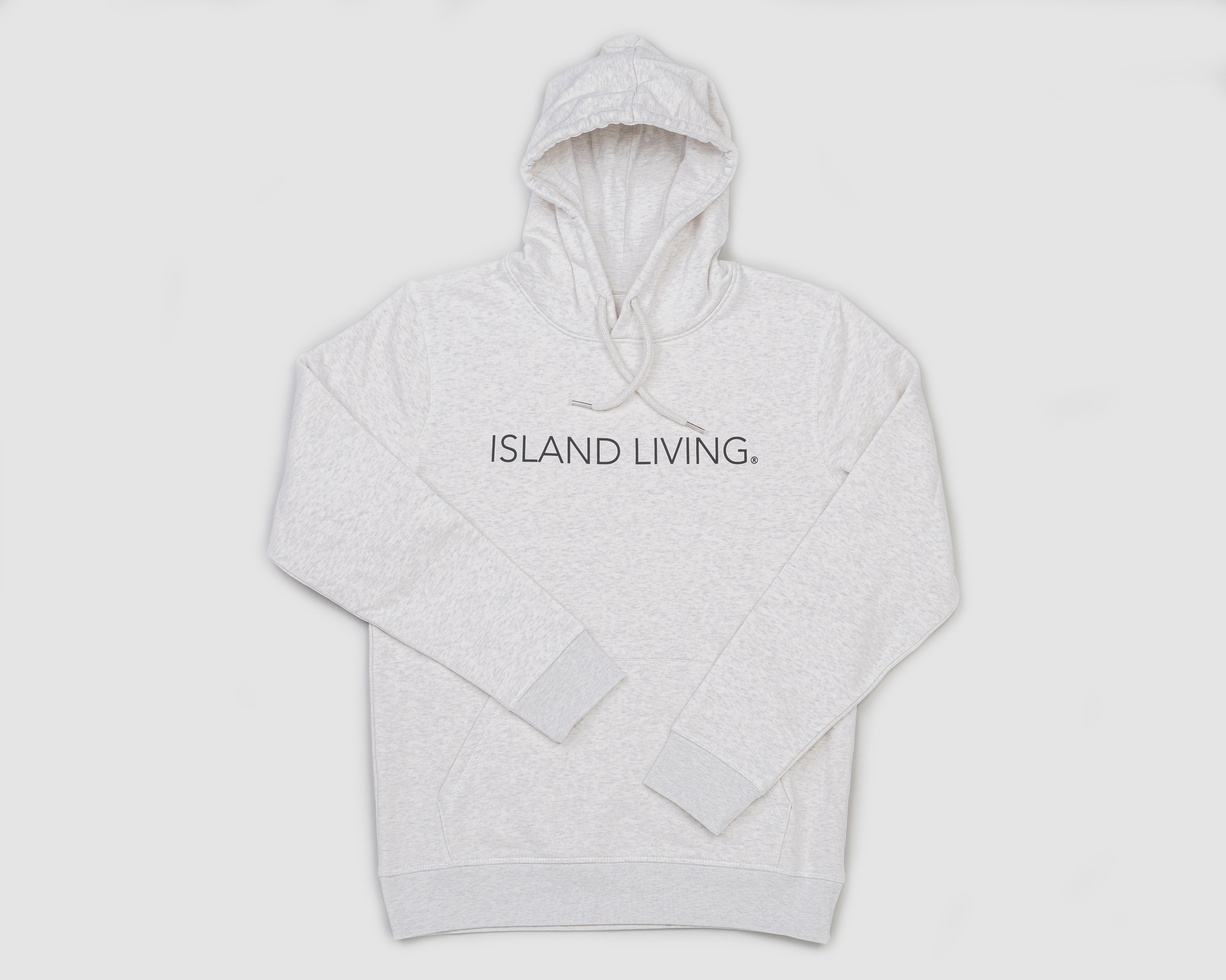 Hoodie Cream Heather Grey