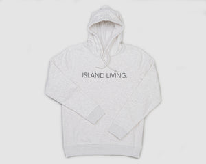 Hoodie Cream Heather Grey